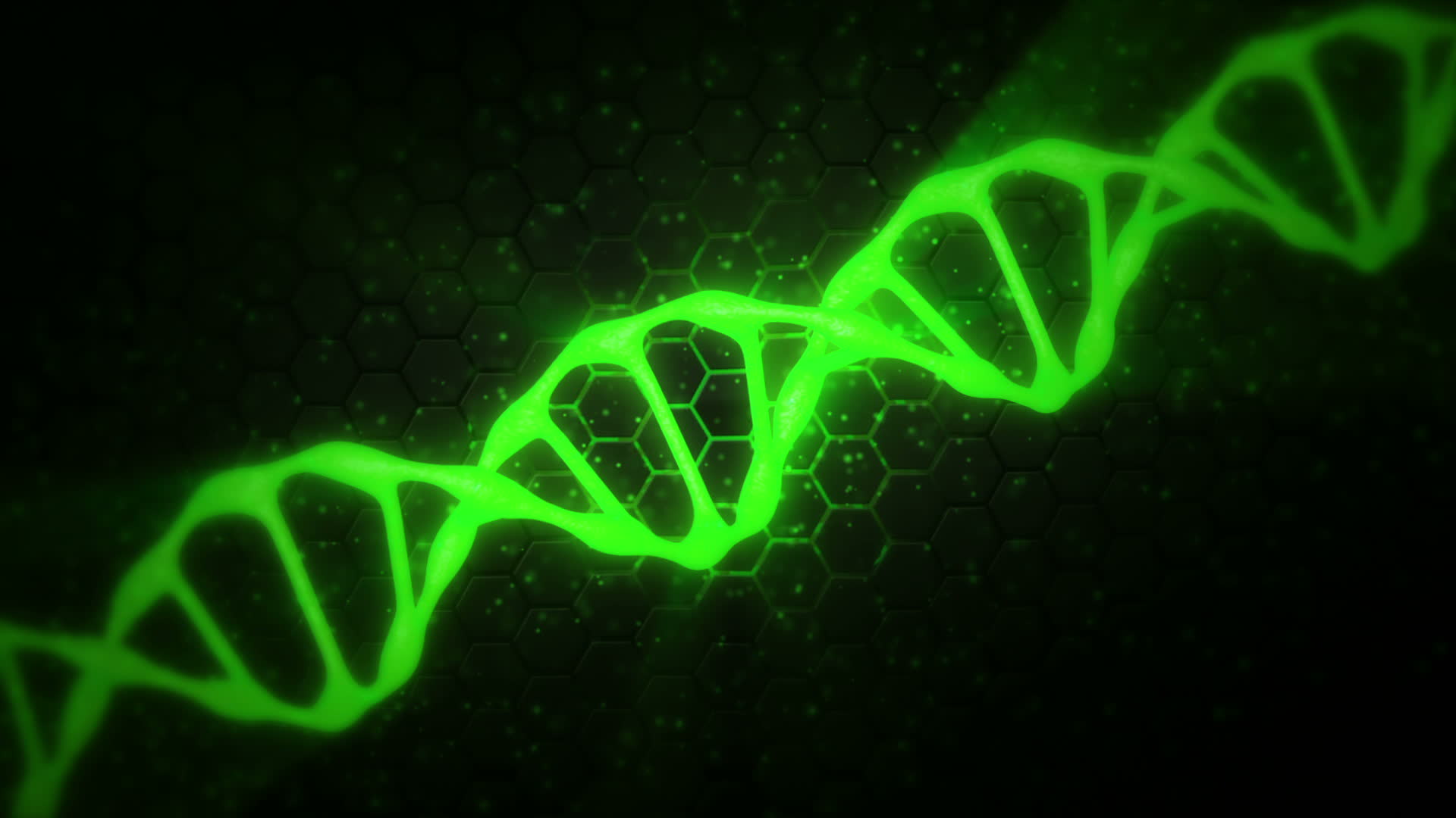 双螺旋结构细胞遗传学病毒动画