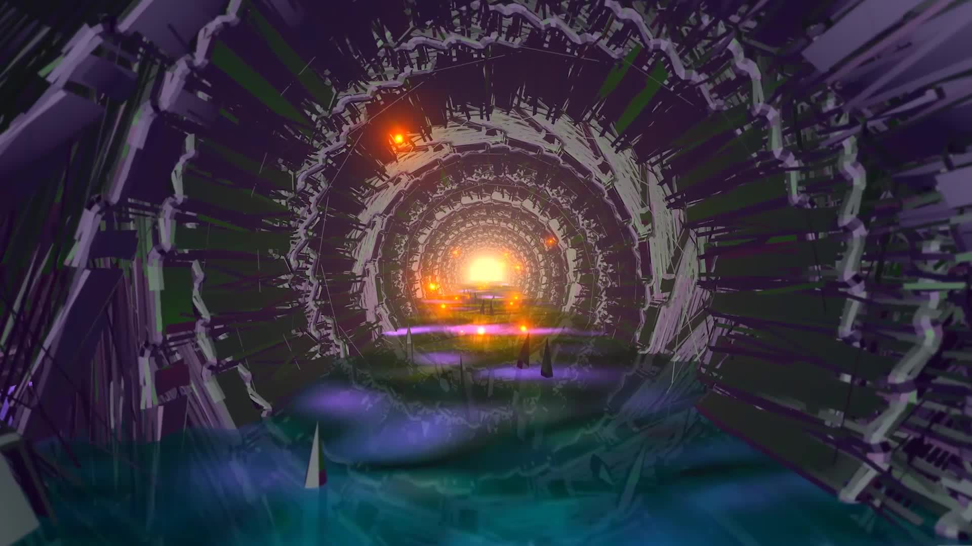 玄幻梦幻时空时光穿梭隧道