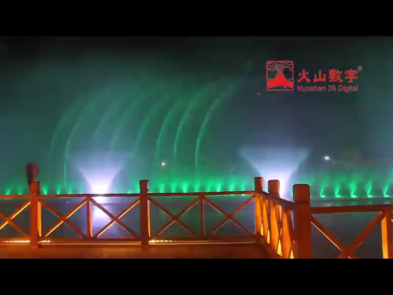 银川文化城水秀（视频参考案例，定制素材价格另议）